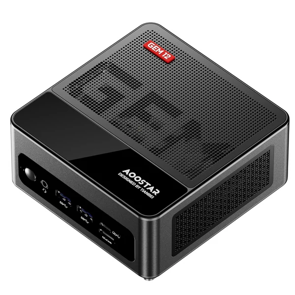 AOOSTAR Mini asztali PC Windows 11PRO, Mini AMD Ryzen™ 9 6900HX - 32G DRR5, 1T SSD