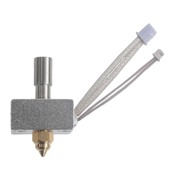 Továbbfejlesztett Hotend extruder fűtőblokk készlet 1,75 mm-es szálakhoz - sárgaréz fúvókával