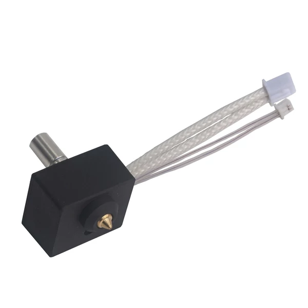 Továbbfejlesztett Hotend extruder fűtőblokk készlet 1,75 mm-es szálakhoz - sárgaréz fúvókával