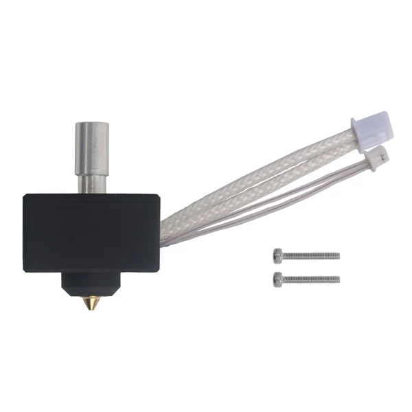 Továbbfejlesztett Hotend extruder fűtőblokk készlet 1,75 mm-es szálakhoz - sárgaréz fúvókával