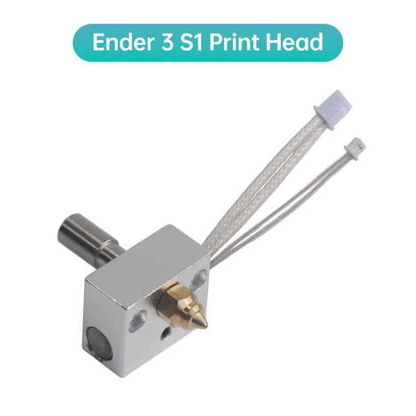 Továbbfejlesztett Hotend extruder fűtőblokk készlet 1,75 mm-es szálakhoz - sárgaréz fúvókával