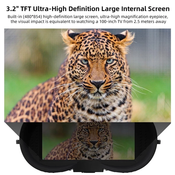 Színes éjjellátó távcső, digitális infratávcső 10-szeres optikai zoommal vadászathoz