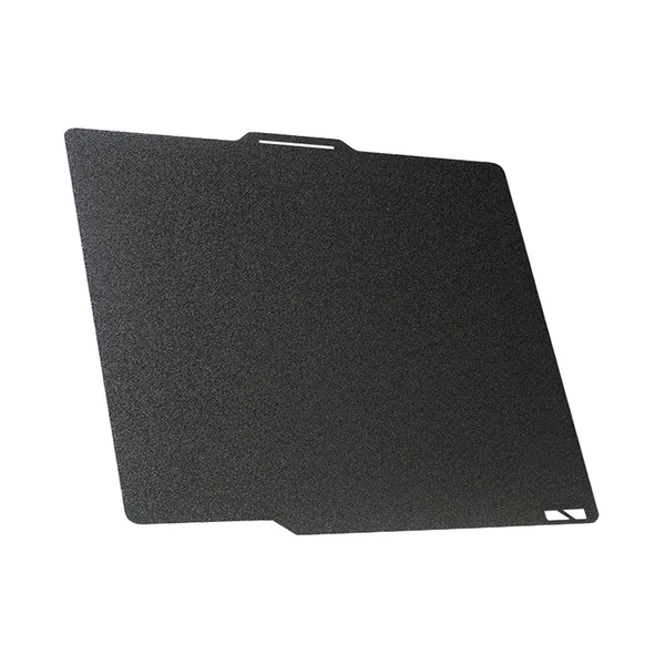 PEI építőlemez lap 257x257 mm rugós acéllemez kétoldalas - bevonatos PEI nyomtatóplatform