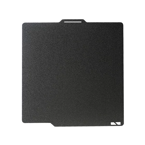PEI építőlemez lap 257x257 mm rugós acéllemez kétoldalas - bevonatos PEI nyomtatóplatform