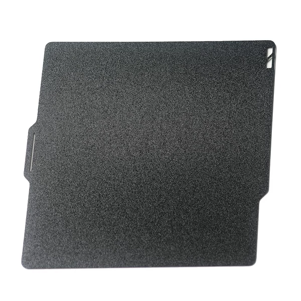 PEI építőlemez lap 257x257 mm rugós acéllemez kétoldalas - bevonatos PEI nyomtatóplatform