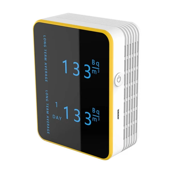 Tuya WiFi15in1 levegőminőség-érzékelő, háztartási hordozható AQI PM0.3 PM1.0 PM2.5 PM10 CO CO2 TVOC HCHO teszter - Fehér