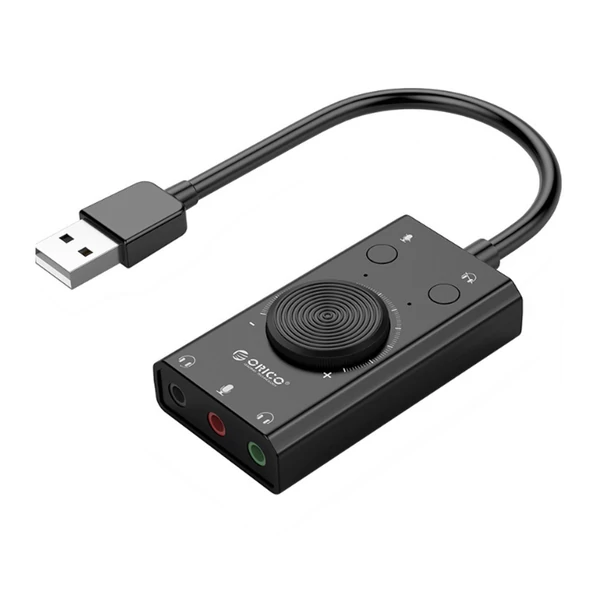 SC2 USB hangkártya, külső fejhallgató asztali számítógép notebook audio konverter hangerő állítható