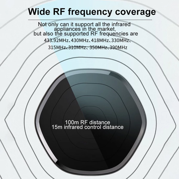 YRC12 IR RF távirányító, Smart Home WiFi távirányító