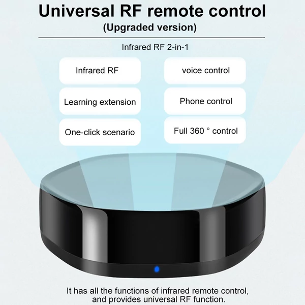 YRC12 IR RF távirányító, Smart Home WiFi távirányító