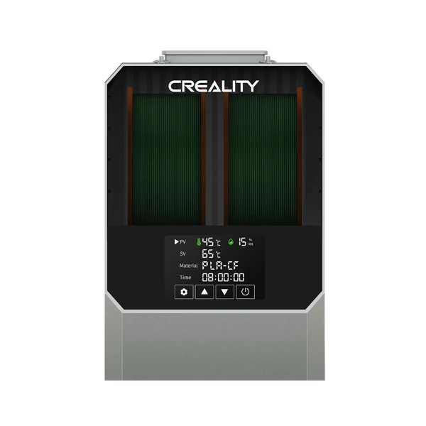 Creality Space Pi Filament Szárító Plusz (2 tekercs). 3D nyomtatóhoz. PTC fűtés, időzítő, LCD. Nylon/ABS/PETG/PLA/TPU 1.75/2.85mm