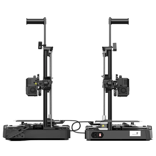 Creality Ender-3 V3 KE 3D nyomtató, automatikus szintezés csendes alaplappal, 220x220x240 mm-es nyomtatási méret bekapcsolva, Hyper PLA filament 1,75 mm-es 3D nyomtatási anyag 1 kg szabvány 1 tekercs - fehér