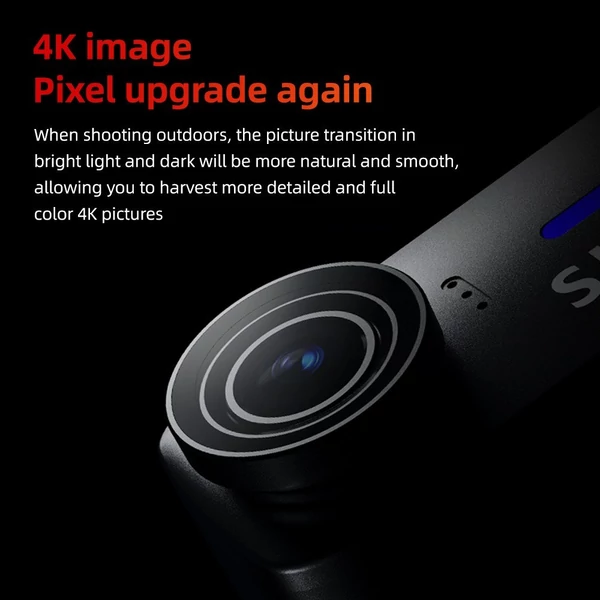SJCAM C110 4K 30FPS akciókamera, WiFi sportkamera - Fekete