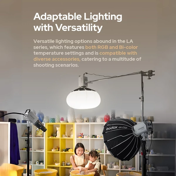 Godox Litemons LA150R Studio RGB videolámpa, 165 W LED fényképező lámpa