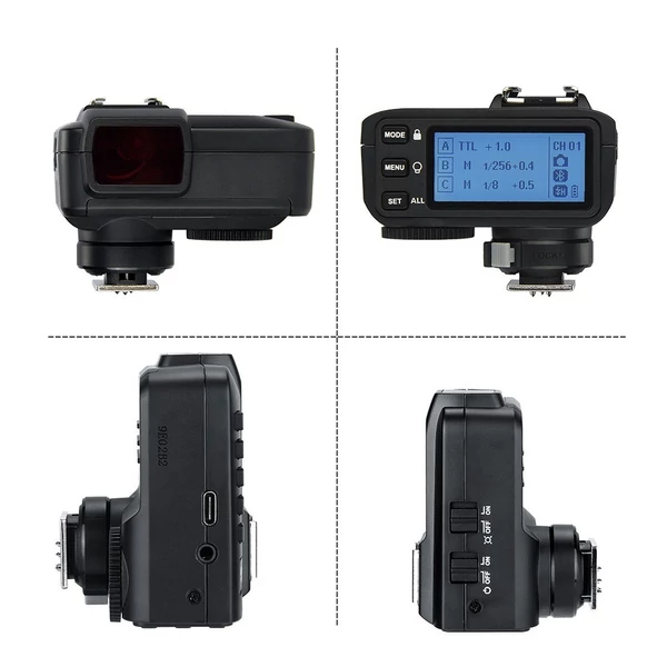 Godox X2T-C E-TTL II vezeték nélküli vaku indító 1/8000s HSS 2.4G vezeték nélküli kioldó jeladó