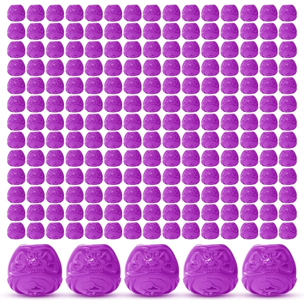 Tetováló, hímző tintacsészék vastagított talppal (200db) - Lila