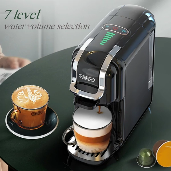 HiBREW H2B 5 az 1-ben több kapszulás hideg és forró kávéfőző - Fehér