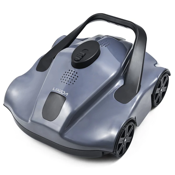 Lixada automata robotmedencetisztító IPX8 vezeték nélküli robotmedence porszívó földi lapos medencékhez 5200 mAh akkumulátor max. 100 ㎡ takarítási területhez