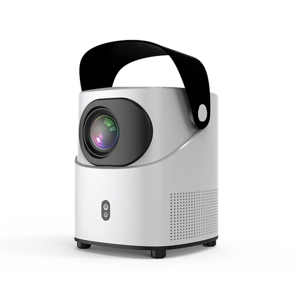 Hordozható T-2 projektor, 1080P házimozi Android 9.0 videoprojektor