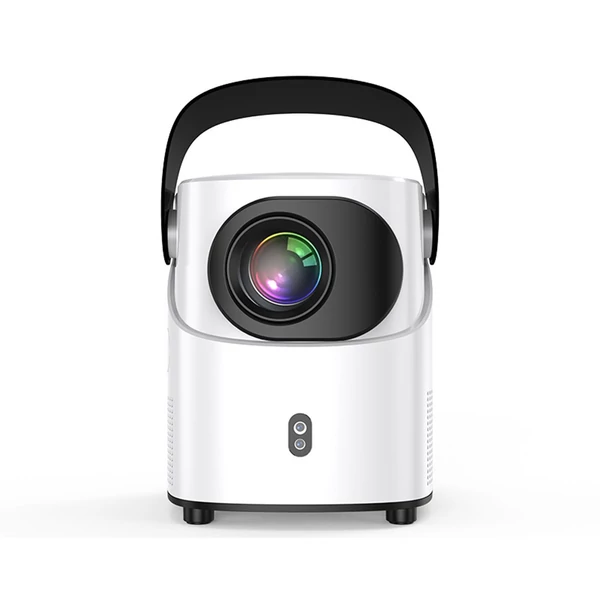 Hordozható T-2 projektor, 1080P házimozi Android 9.0 videoprojektor