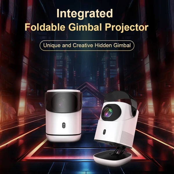 Hordozható TZ-2 projektor, 1080P házimozi Android 9.0 videoprojektor