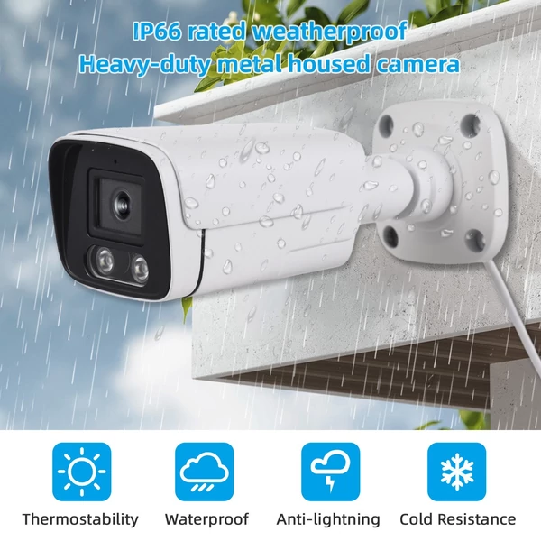 4 MP POE IP kamera biztonsági kamera, monitor kamera