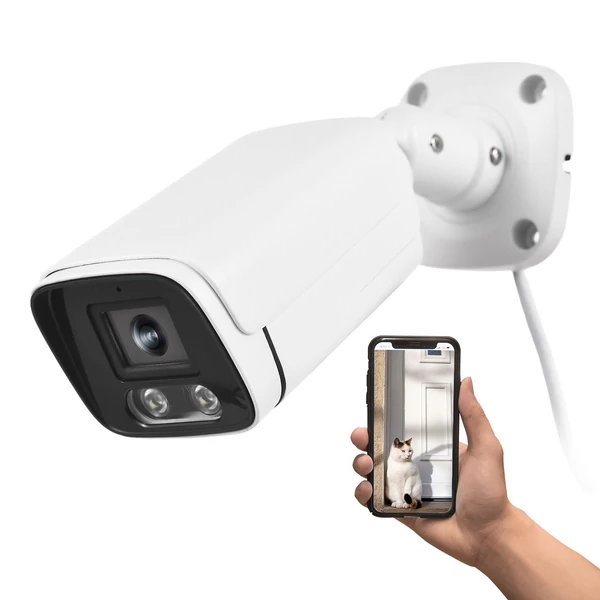 4 MP POE IP kamera biztonsági kamera, monitor kamera
