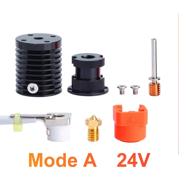 Trianglelab TD6S Hotend készlet kerámia fűtőgyűrűvel + vulkán fúvókával
