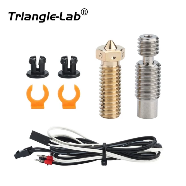 Trianglelab CHC Pro Volcano Hotend készlet kerámia fűtőmaggal, 115 W nagy teljesítményű