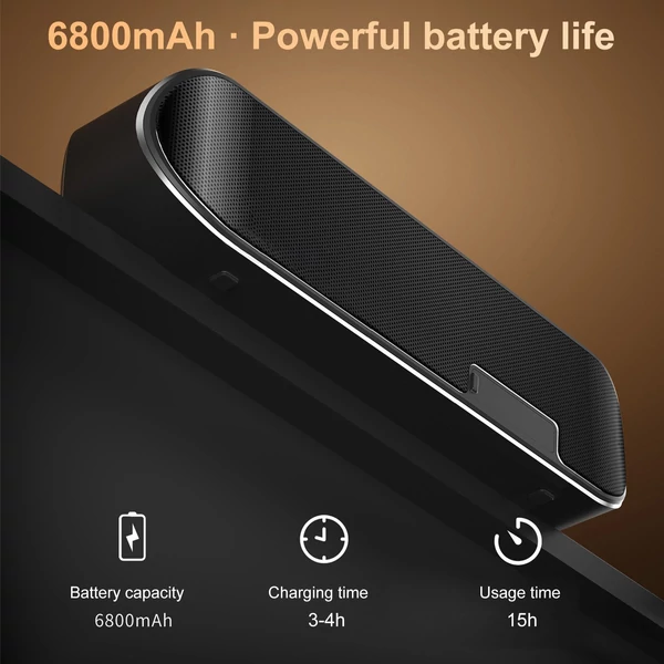 S9 Pro vezeték nélküli BT 5.3 hangszóró, TF kártya / AUX IN / zenelejátszó, asztali mély basszus hangdoboz