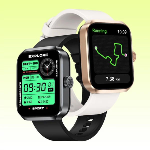 Zeblaze Beyond 3Plus GPS okosóra – 1,78 hüvelykes kijelző, hívások kezdeményezése/fogadása, 24 órás állapotfigyelés - Arany