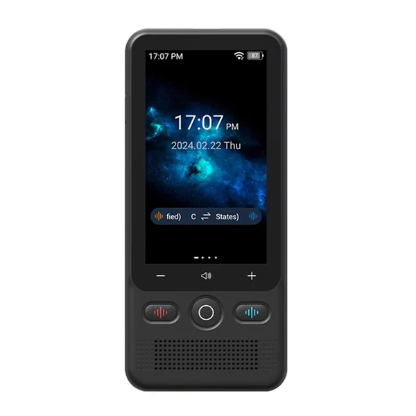 T18 intelligens fordító 3,0 hüvelykes IPS HD képernyővel, 1 GB + 16 GB memóriával