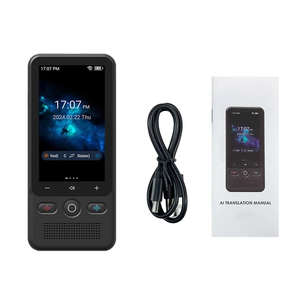 T18 intelligens fordító 3,0 hüvelykes IPS HD képernyővel, 1 GB + 16 GB memóriával