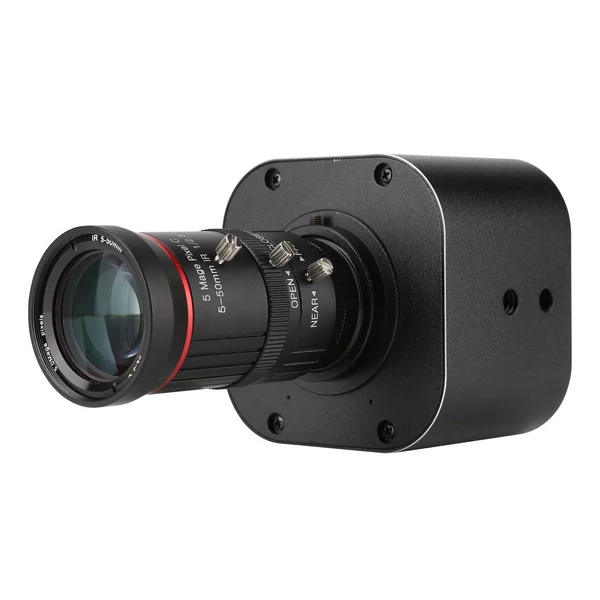 F7 4K HD USB kamera 10X optikai zoom, 5-50 mm változó lencsés 8 MP mini webkamera mikrofonnal