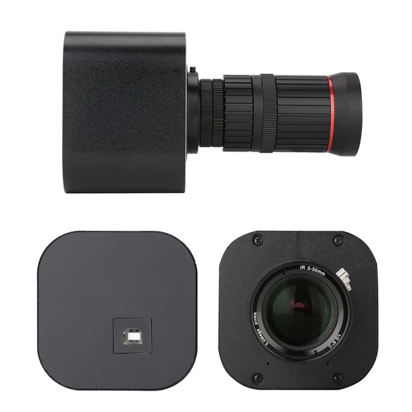 F7 4K HD USB kamera 10X optikai zoom, 5-50 mm változó lencsés 8 MP mini webkamera mikrofonnal