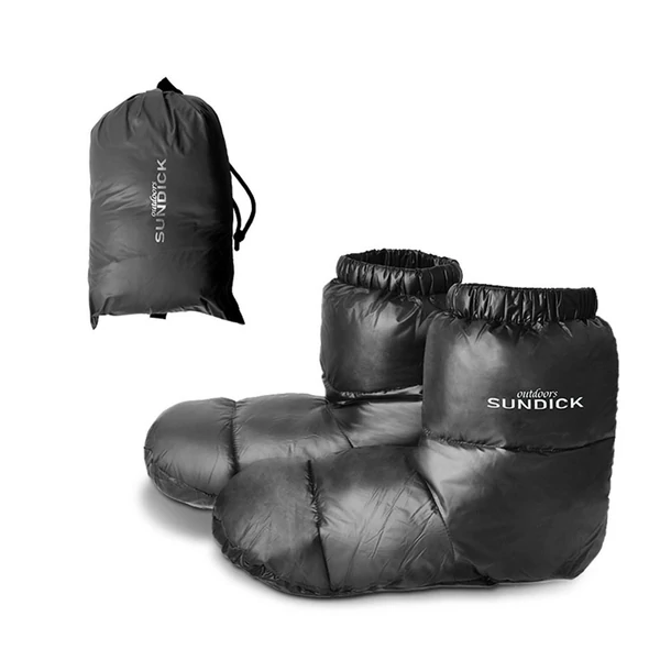 Outdoors Sundick téli kemping kacsatoll, meleg csizma - Fekete, M méret