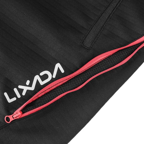 Lixada férfi vízálló kerékpáros nadrág - Piros, XL-es méret