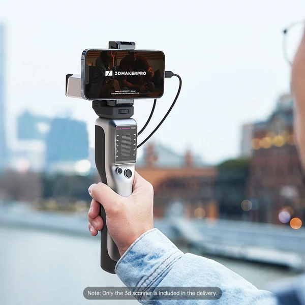 3DMakerpro Seal Lite 3D szkenner 3D nyomtatóhoz Android/iOS/Win10/MacOS rendszerrel okostelefonnal és laptoppal kompatibilis - Standard