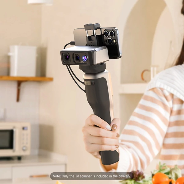 3DMakerpro Seal Lite 3D szkenner 3D nyomtatóhoz Android/iOS/Win10/MacOS rendszerrel okostelefonnal és laptoppal kompatibilis - Standard