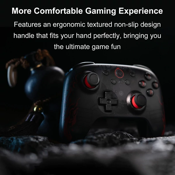 8Bitdo és WUKONG vezeték nélküli vezérlő Windows PC-hez és Androidhoz – Hall Metal joystick