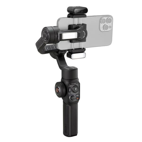 ZHIYUN SMOOTH 5S AI PRO kézi 3 tengelyes karmantyú stabilizátor telefonhoz, vloghoz, gimbalhoz