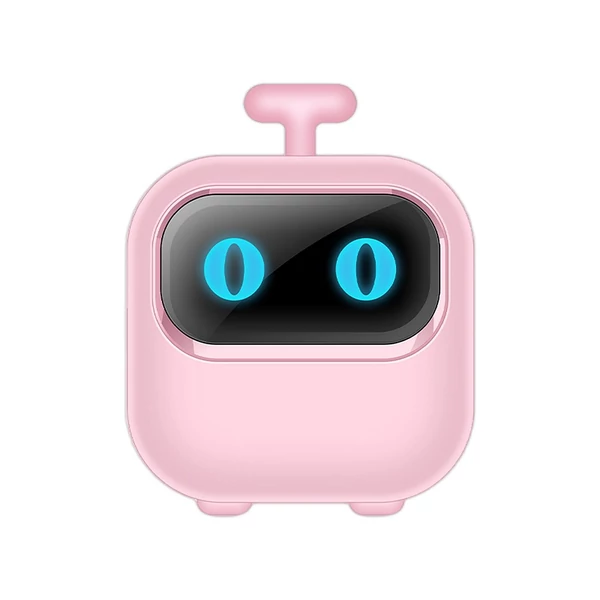 Mini zsebnyomtató, hordozható azonnali hőnyomtatás, feliratozógép - Pink, 11 papírtekerccsel (57x26 mm)