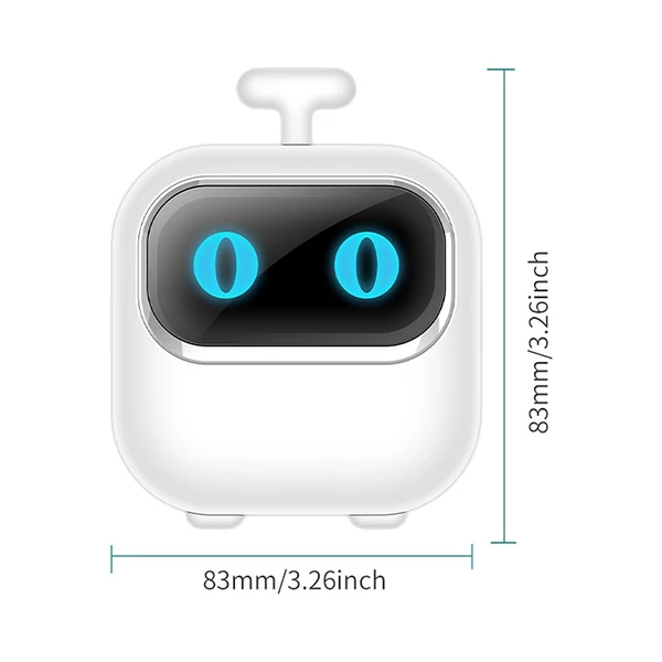 Mini zsebnyomtató, hordozható azonnali hőnyomtatás, feliratozógép - Fehér, 1 papírtekerccsel (57x26 mm)