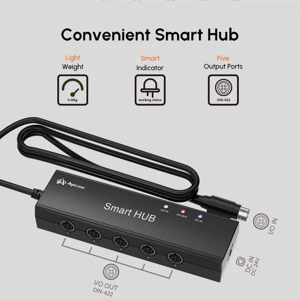 Algolaser Smart HUB intelligens dokkoló állomás