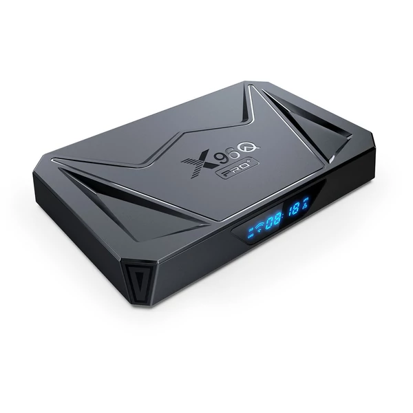 X96Q PRO+ Android 14.0 Smart TV Box, H728 nyolcmagos 4K médialejátszó - 2G+16G