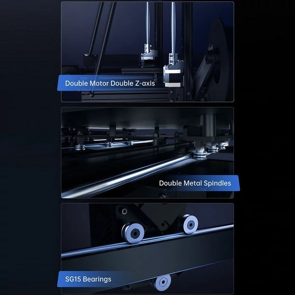 Anycubic Kobra 2 Max 3D nyomtató, maximális sebesség 500 mm/s, 420x420x500 mm építési méret, 1,75 mm-es szálas PLA/TPU/ABS/PETG