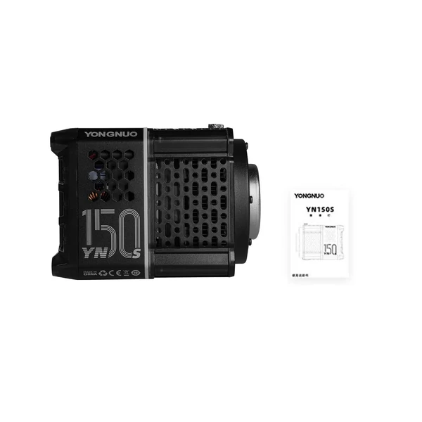 YONGNUO YN150s hordozható, 150 W-os LED-es videolámpa, fényképező lámpa
