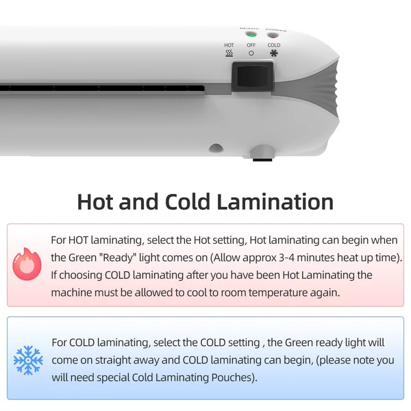SL288 A4-es laminálógép, 9 hüvelykes termikus laminálógép