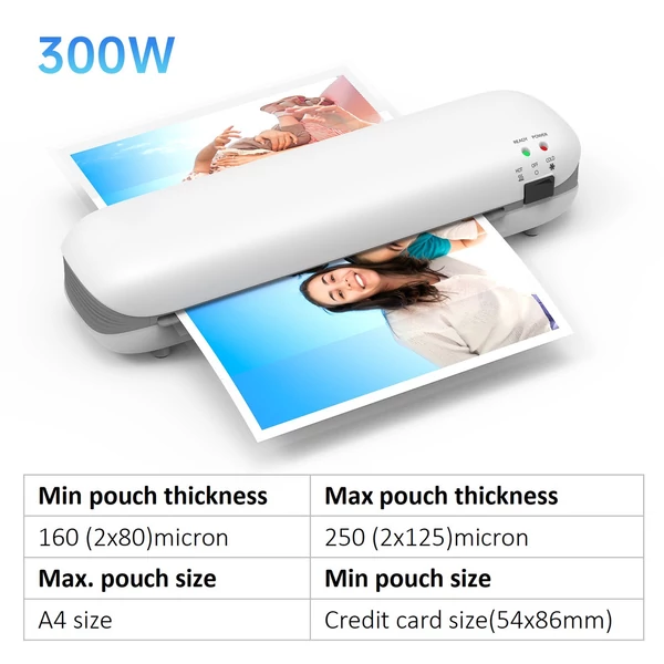 SL288 A4-es laminálógép, 9 hüvelykes termikus laminálógép