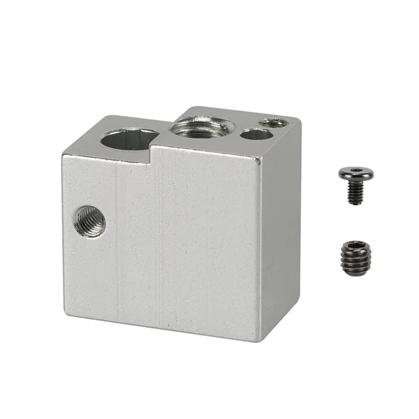 Kobra 3 Hotend 3D nyomtató-extruder nyomtatófej-készlet 24V 50W - 0,4 mm-es keményacél fúvókával, hűtőborda nélkül