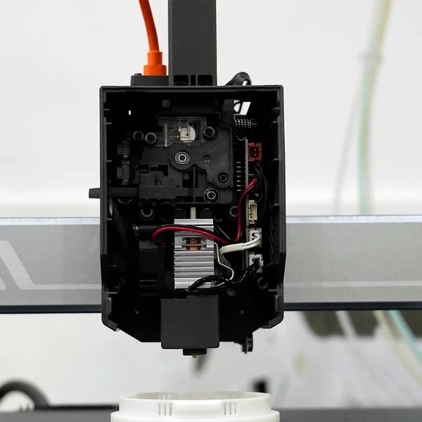 Kobra 3 Hotend 3D nyomtató extruder nyomtatófej készlet 24 V 50 W - 0,4 mm-es keményacél fúvókával, hűtőbordával